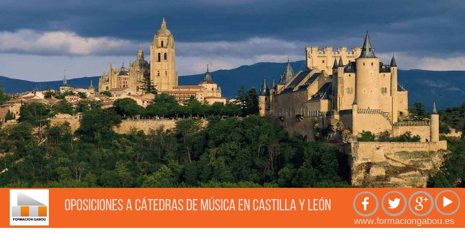 Oposiciones a Cátedras de Música en Castilla y León