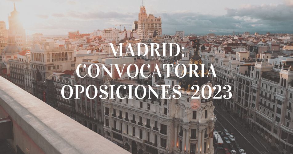 Madrid: Oposiciones Conservatorio